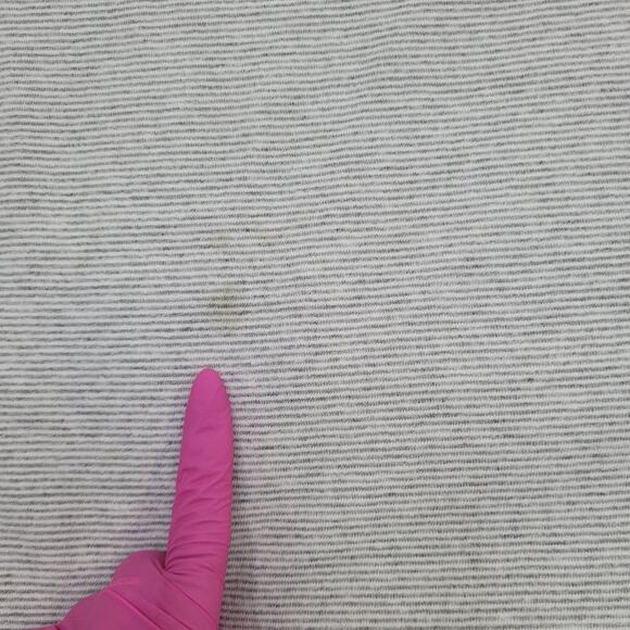 Vintage 90s Gecko Hawaii Stripes Shirt S/M 19x20 Gray USA - Picture 4 of 15